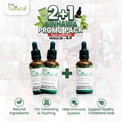 2+1 PC Dok Natural Herbal Food Supplement Drops